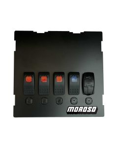 DASH, BLOCKOFF PLATE, BLOCKS RADIO, POCKET, HVAC,  WITH SWITCHES, MAZDA MIATA NB 99-04