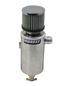 TANK, BREATHER,CATCH CAN,  1/2 NPT FEMALE, ROLL BAR MOUNT