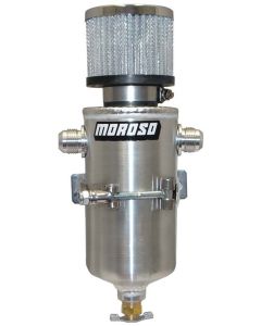 TANK, BREATHER,CATCH CAN, TWO -10AN MALE FITTINGS