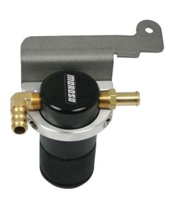 SEPARATOR, AIR OIL, CATCH CAN, SMALL BODY, BLACK FINISH, MUSTANG GT500, 07-14