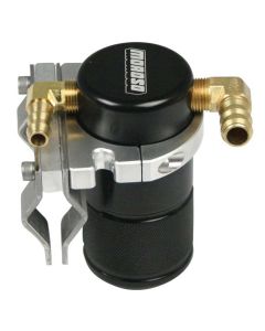 SEPARATOR, AIR OIL, CATCH CAN, SMALL BODY, BLACK FINISH, SUBARU BRZ/SCION FRS, TOYOTA 86, 12-19