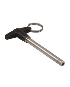 QUICK RELEASE PIN, 3/8 IN. DIA X 2-1/2 IN. LONG, SINGLE PACK