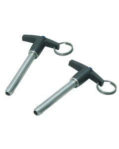 QUICK RELEASE PIN, 1/4 IN. DIA X 1-1/2 IN. LONG, TWO PACK
