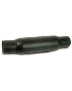 MUFFLER, HIGH FLOW, 2.5 IN DIAMETER, STEEL