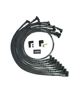 WIRE SET, MAG TUNE, SLEEVED, SBC, HEI, 90 DEGREE