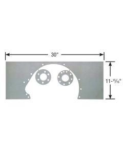MID PLATE, CHRYSLER 383-440, STEEL