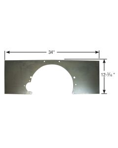 MID PLATE, FORD 4.6, 5.4, 6.8, STEEL