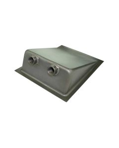 GAS TANK SUMP, TWO 1/2 IN. NPT FEMALE FITTINGS